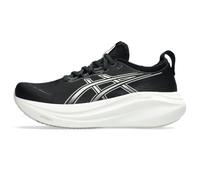 Asics Tenis de Correr Gel-Nimbus 27 para Mujer, Negro/Gris Lago, 39 EU