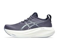 Asics Tenis de Correr Gel-Nimbus 27 para Mujer, Niebla índigo/Gris frío, 40.5 EU