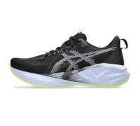 Asics Tenis Novablast 5 para Hombre, Negro/Azul Desvanecido, 44 EU