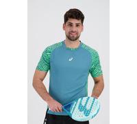 Asics Tenis - Verde - Camiseta Tenis Hombre talla M