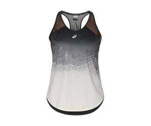 ASICS Top deportivo 'ROAD FADE' negro / blanco L negro / blanco