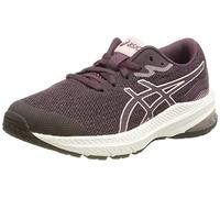Asics Unisex Infantil GT-1000 11 GS Zapatos para Correr, Deep Plum/Barely Rose, 37.5 EU
