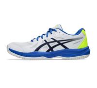 Asics Upcourt 6 - Zapatos de Voleibol para Hombre, Blanco/Medianoche, 43.5 EU