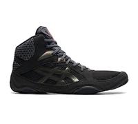 ASICS Zapatos de lucha libre Snapdown 3 de los hombres, Negro/Plomizo,