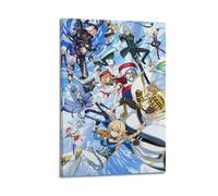 ASIDANDV Póster artístico de animación Rebellious Million Arthur, pintura decorativa, lienzo, pósteres de pared e impresión artística moderna para decoración de dormitorio familiar, 20 x 30 cm