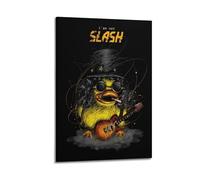 ASIDANDV Póster decorativo de pato balancín triste, pintura decorativa, lienzo, póster de pared e imagen artística moderna para decoración de dormitorio familiar, pósteres de 30 x 45 cm