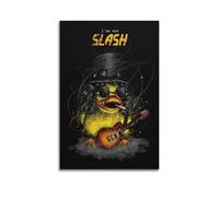 ASIDANDV Póster decorativo de pato balancín triste, pintura decorativa, lienzo, póster de pared e imagen artística moderna para decoración de dormitorio familiar, pósteres de 40 x 60 cm