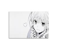 ASIDANDV Póster decorativo de personajes de ambiente animado, póster de pared e impresión artística moderna para decoración de dormitorio familiar, 60 x 90 cm