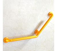 Asidero Antideslizante Para Baño y Ducha,Barras Baño Minusválido, Asa de Seguridad para Baño de Acero Inoxidable,Montaje en Pared Mango de Agarre para Inodoro (45x45cm/17.7x17.7in,B)
