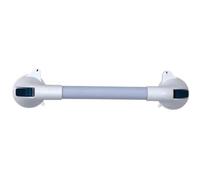 Asidero Baño con Ventosas para Ducha y Bañera | Barra de Seguridad para Personas Mayores y Movilidad Reducida | Agarradera Baño sin Taladros | Asa de Apoyo con Indicador de Succión | 30 cm