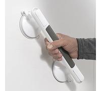 Asidero Con Ventosas Antideslizante,Barras De Sujeción Portátil Apoyo Asidero Asa De Seguridad Para Baño Pasamanos De Ducha,Para Salas De Ducha,Armarios,Puertas De Cristal (33x10x8cm/13x3.9x3.1in)