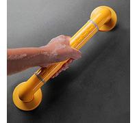 Asidero De Baño Antideslizante,Mango De Agarre Para Inodoro De Acero Inoxidable Agarre De Mango De Ducha Asa De Seguridad,Para Baño,Bañera,Pasamanos De Escalera,Amarillo (48cm/19in)