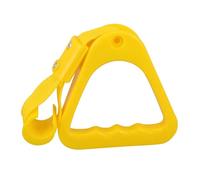 Asidero de Coche para Personas Mayores, Plástico Amarillo, Agarre Seguro