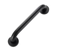 Asidero Ducha Toallero de seguridad con asa auxiliar acero inoxidable for bañera, ducha, pasamanos, soporte multifunción, accesorio baño, 30/40/50/60 cm(Matte Black,50cm)