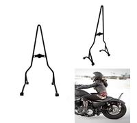 Asidero respaldo Apto para Harley Sportster XL Iron Nightster Forty Eight 2004, soporte de barra Sissy para pasajeros, portaequipajes con respaldo Pasajero Trasero(70cm Black)