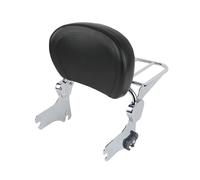 Asidero respaldo Apto para Harley Touring Road King Classic 1997-2008 2007, respaldo desmontable motocicleta, pasajero portaequipajes Pasajero Trasero(Chrome)