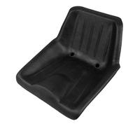 Asiento Ama 1 tipo E en poliuretano auto-revestible negro: Asiento agrícola preparado para guías, Respaldo fijo, Made in Italy