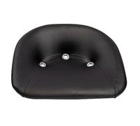 Asiento Ama Universal en ecopiel negra: Asiento agrícola con respaldo fijo, 484x500x190 mm, Made in Italy