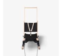 Asiento bebés de 1 a 3 años para trineo de madera, Wood 500 con barra de empuje Talla única
