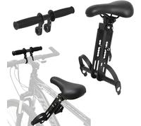 Asiento Bicicleta Niño Delantera, Asiento Infantil para Bicicleta con Manillar y Pedal, Silla Bicicleta Niño Compatible con Adultos MTB, Asiento de Bicicleta Desmontable para Niños de 2 a 5 Años