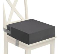 Asiento Booster para asiento de niños | Portable silla de comedor para niños | Asiento acolchado ajustable para niños Booster | Cojín de asiento extraíble de piel sintética | Asiento de comedor