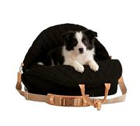 Asiento Canino - Cama suave lavable portátil | Transportín de cachorro, asiento de perro, accesorios de coche,Para camión, SUV, autocaravana, delantero/trasero, viaje, camping, cachorro pequeño, gatit
