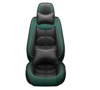 Asiento Coche Cubierta Para Seat Todos Los Modelos Para León Para Arona Para Ateca Para Tarraco Para Ibiza Para Alhambra Funda Asiento Personalizada Protector Silla Coche(Luxury Black Green 5 Seat)