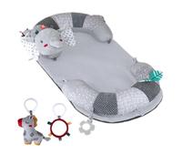 Asiento De Apoyo Para Bebé | Colchón Para Dormir Bebé,Base de Gateo para Estimulación Sensorial Descanso Infantil Viaje Sofá