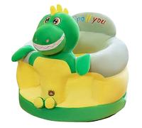 Asiento de apoyo para bebé, sofá de felpa suave con forma de animal para aprender a sentarse, mantiene la postura sentada, cómodo sofá para bebés de 3 a 12 meses (05, talla única)