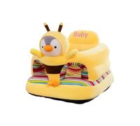 Asiento de apoyo para niños pequeños, bonito asiento de sofá para niños, soporte de asiento de sofá para niños pequeños que aprenden sentados, asiento anticaídas, cojín de asiento en forma de animal,