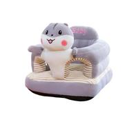 Asiento de apoyo para niños pequeños, bonito asiento de sofá para niños, soporte de asiento de sofá para niños pequeños que aprenden sentados, asiento anticaídas, cojín de asiento en forma de animal,