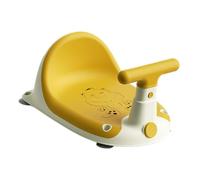 Asiento de bañera de bebé, asiento para bebés para bañera Taburete de | Asientos seguros para el baño para niños pequeños para bebés que se sientan con un apoyo cóm