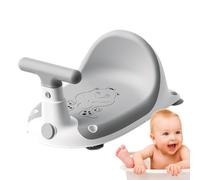 Asiento de baño para bebé, asiento de bañera para bebé | Taburete antideslizante para la ducha para niños | Asientos seguros para el baño para niños pequeños para bebés que se sientan con un apoyo cóm