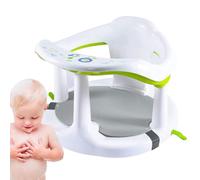 Asiento de baño para bebé - Asiento de baño para bebé, recién nacidos | Asiento de ducha para 6 a 18 meses, asiento de bañera con base de ventosa, 30 x 30 x 20 cm, antideslizante, antivuelco, re