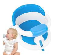 Asiento de baño para bebés, asientos de baño para bebés sentados Asiento | Silla de ducha de diseño abierto con almohadilla antideslizante para niños y ni