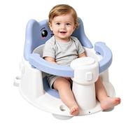 Asiento de Baño para Bebés,Soporte Antideslizante Reclinable,Sostén para Baño con y Respaldo - Para Niños hasta 6 Meses, Padres Primerizos, Hogar