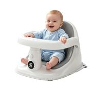 Asiento de baño para niños pequeños e infantes Silla Con Soporte Lumbar Y | Con indicador de temperatura del agua, silla de baño para bebés Para 6 A 24 Meses Bebés Niños N