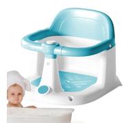 Asiento de baño sentado para bebé, asiento de bañera de bebé, silla compacta con ventosas de polipropileno para niños de 6 a 24 meses, sala de estar, hogar, hoteles, vacaciones y viajes, 15.75 x 12.2
