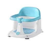 Asiento de baño - Silla de bañera portátil, soporte de baño antideslizante de drenaje rápido con diseño ergonómico seguro, 1-3 años de edad, baño, playa, camping, accesorio de juego acuático, asientos