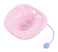 Asiento de Bao de Asiento Tazn Ms Profundo Agujeros de Drenaje Antideslizante Inodoro Unisex Baera de para Hombres Mujeres Hemorroides (Rosa