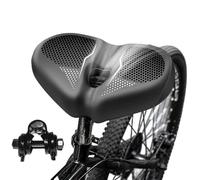 Asiento de Bicicleta - de Piel sintética Transpirable, cojín de Esponja Antideslizante a Prueba de Golpes, diseño ergonómico de Confort | para Mujeres Hombres jóvenes Cruiser Ejercicio Bicicleta