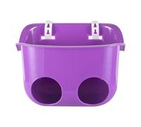 Asiento de bicicleta delantero: asiento montado en el manillar de 21x15x14cm, correas seguras, construcción duradera de PP, diseño de fijación estable | Accesorio de juguete multifuncional para niños