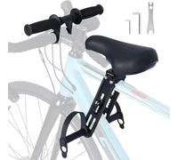 Asiento de Bicicleta Delantero para Niño, Sillita Bicicleta Niños Delantera con Reposabrazos y Pedal Delantero Bicicletas Niño Silla para Niños de 2 a 6 Años, hasta 60 Libras