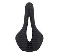 Asiento de Bicicleta Impreso en 3D - Sillín de Bicicleta ergonómico de Fibra de Carbono con Acolchado de TPU y de Soporte de celosía - Reemplazo Ligero de Bicicleta de Carretera