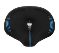 Asiento de Bicicleta sin Punta Extragrande Acolchado Grueso | Diseño Hueco Ventilado, Base Ensanchada, Instalación Sencilla, para Bicicletas Urbanas y Cruiser