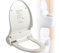 Asiento de bidé inteligente con calefacción eléctrica con cambio automático de almohadilla y temperatura constante para una comodidad moderna del baño