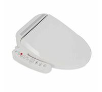 Asiento de bidé inteligente para ducha, asiento de inodoro eléctrico inteligente con boquilla, inodoro japonés, descenso automático, presión de agua ajustable,