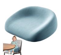 Asiento De Booster De Silla,asiento De Booster De Viaje Para Mesa De Come,Cojín De Booster De Algodón Desmontable,Aumento De La Alfombra De Silla Con Correas Ajustables Y Fondo No Resbalón Para