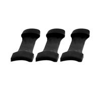 Asiento de carrete - (universal) | protectora para pies de , paquete de 3 unidades para baitcasting, de silicona antideslizante, resistente a los arañazos, azul, negro y rojo