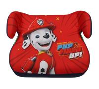 Asiento de coche con cinturón, silla de coche, reposapiés para niño 22-36 kg, 125-150 cm (Paw Patrol Marshall)
